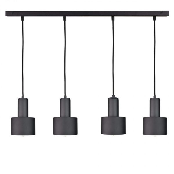 Lampa wisząca 4xE27 LUCE BLACK zdjęcie 1