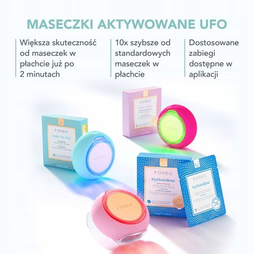 Głęboki nawilżacz do twarzy UFO 3, Arctic Blue na Arena.pl