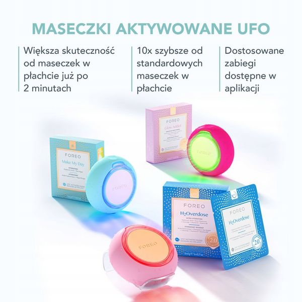 Głęboki nawilżacz do twarzy UFO 3, Arctic Blue zdjęcie 6