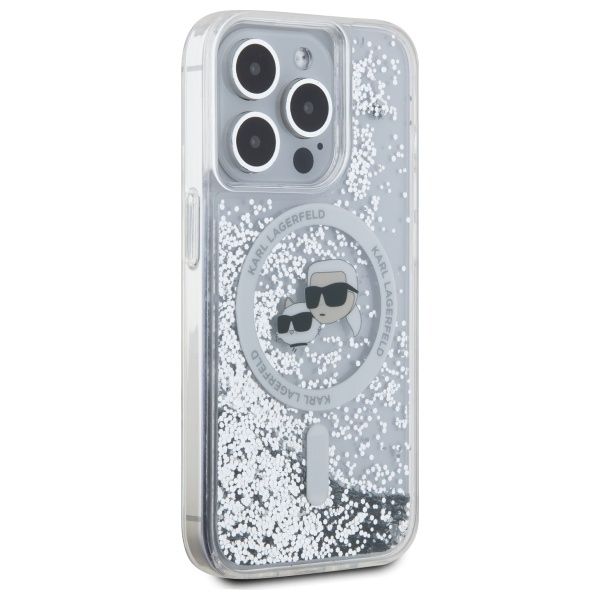 Etui Karl Lagerfeld do iPhone 15 Pro Max, Przezroczysty, MagSafe zdjęcie 4