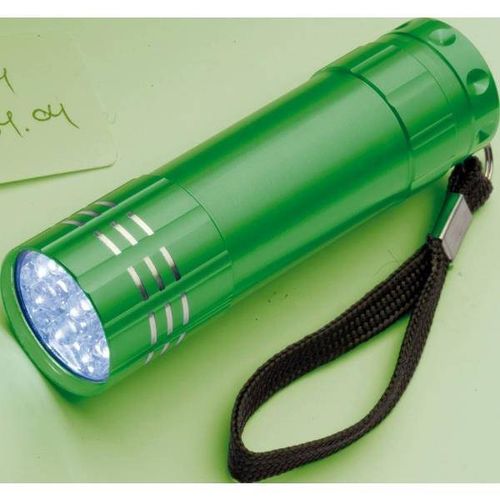 Latarka 9 LED MONTARGIS Zielona na Arena.pl