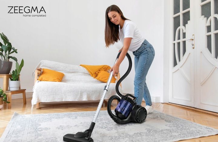 ODKURZACZ BEZWORKOWY CYKLONOWY TURBO MOC SYSTEM SSANIA 4000W LEKKI ZEEGMA zdjęcie 11