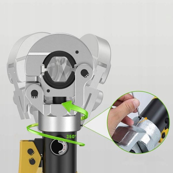 PRASKA ZACISKARKA HYDRAULICZNA DO RUR PEX (TH+U+V) zdjęcie 12