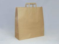 Torba papierowa beżowa duża 45 x 17 x 47 cm