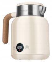 Czajnik elektryczny podwójne ścianki beżowy jasny 2200W MPM MCZ-128/B1