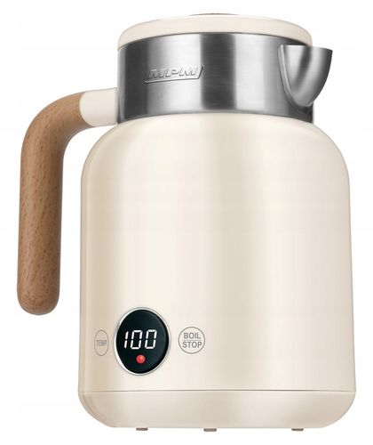 Czajnik elektryczny podwójne ścianki beżowy jasny 2200W MPM MCZ-128/B1 na Arena.pl