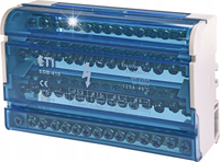 ETI BLOK ROZDZIELCZY 4x15 125A 4P 15-ZACISKOWY TH35 EDB-415 001102305