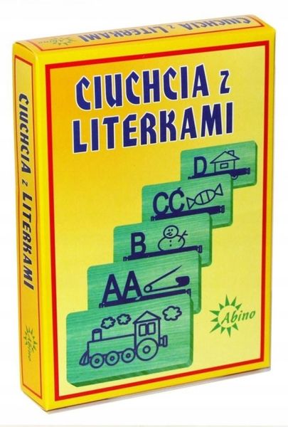 Ciuchcia z literkami AB 72274 zdjęcie 1