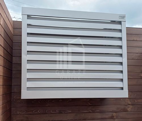 Osłona klimatyzatora - pompy ciepła 70x40x130 cm biały ID453 na Arena.pl