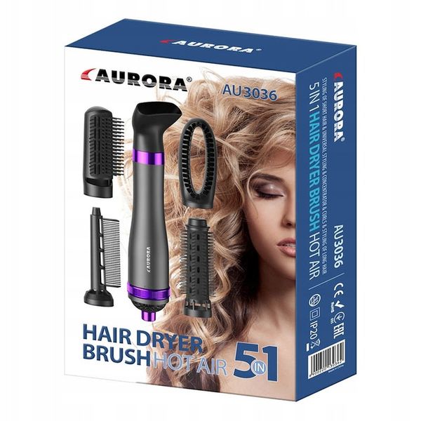 SUSZARKO-LOKÓWKA LOKOSUSZARKA 1000W REGULOWANA OBROTOWA PODRÓŻNA 5 KOŃCÓWEK zdjęcie 1