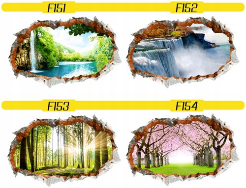 Naklejka samoprzylepna efekt 3D miasta ulice TANIO na Arena.pl