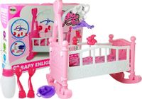 ND24_7590 Duże łżeczko Dla Lalki z Karuzelk