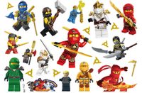 Tatuaże zmywalne Ninjago - CG-396