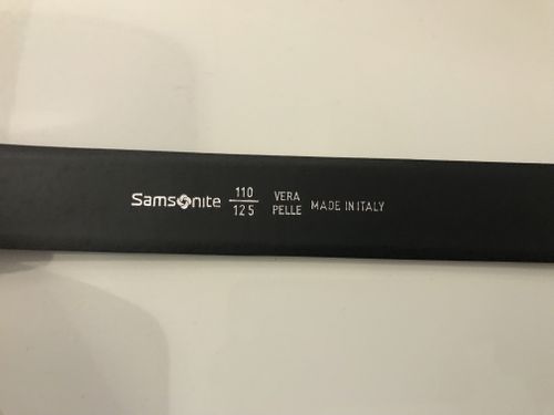 ELEGANCKI CZARNY PASEK MĘSKI SAMSONITE na Arena.pl