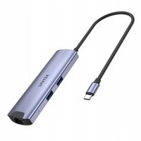 HUB Unitek USB-C - 4x USB 4K HDMI RJ-45 PD 100W