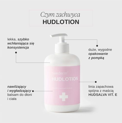 Swederm zestaw Hudlotion nawilżający balsam do dłoni i ciała na Arena.pl