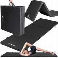 MATERAC GIMNASTYCZNY SKŁADANY MATA DO ĆWICZEŃ ROZCIĄGANIA PRZENOSZENIA