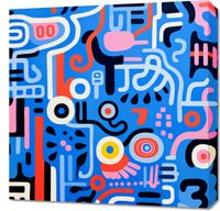 Obraz 60x60cm Rytmiczne Echo