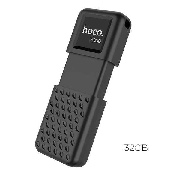 Pendrive 32GB USB 2.0 (USB A) Hoco UD6 czarny zdjęcie 1