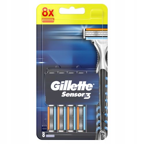 Gillette Blue 3 sensor wkłady ostrza 8 szt na Arena.pl