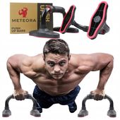 UCHWYTY DO POMPEK PODPÓRKI DO ĆWICZEŃ STALOWE SOLIDNE 200KG METEORA