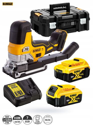 DEWALT WYRZYNARKA 18V 2x5,0Ah DCS335P2 na Arena.pl