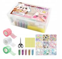 ZESTAW DO ROBIENIA BALONÓW BAŃKI TAŚMA NANO DIY BLOW BUBBLE DWUSTRONNA XXL