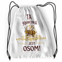 Plecak Dla Krawcowej Sportowy Szkolny Worek Torba Z Nadrukiem Ze Zdjęciem