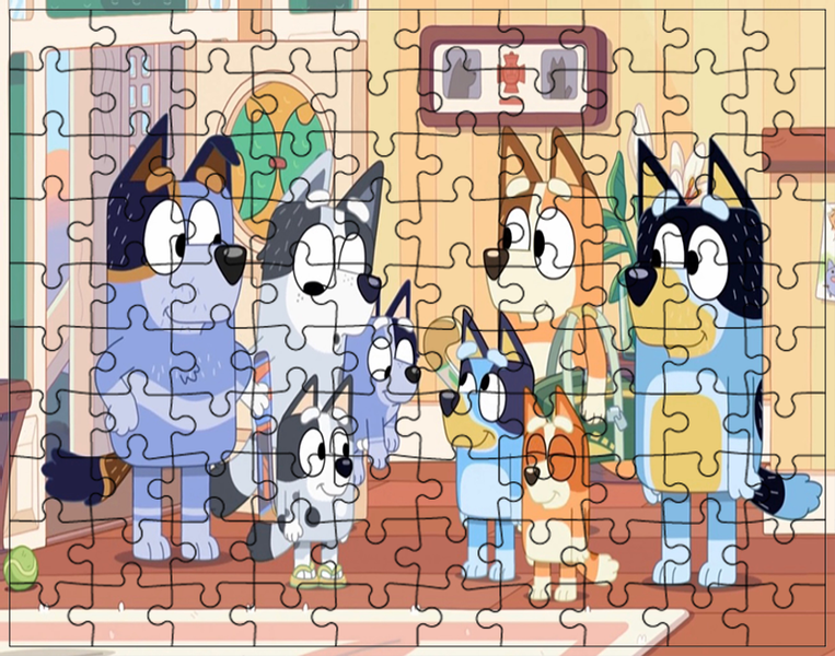 Puzzle Bluey zdjęcie 1