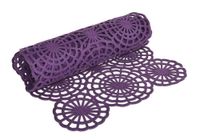 Bieżnik filcowy fioletowy