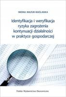 Identyfikacja i weryfikacja ryzyka zagrożenia.. - Iwona Mazur-Maślanka