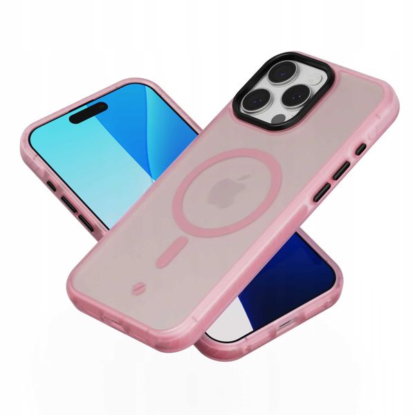 Spacecase Hybrid Fusion Mag Iphone 16 Pro Max Pink zdjęcie 12