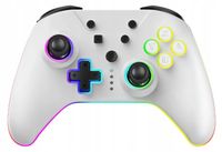 Gamepad bezprzewodowy Armor3 NuRival Light Up Biały do Nintendo Switch
