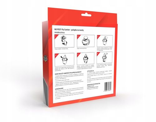 ŚRODEK WOREK PUŁAPKA NA MUCHY KOMARY OSY MESZKI NO PEST FLY CATCHER (3 SZT) na Arena.pl