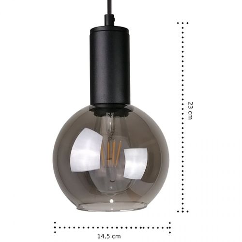 Lampa wisząca 2xE27 SUPRA BLACK na Arena.pl