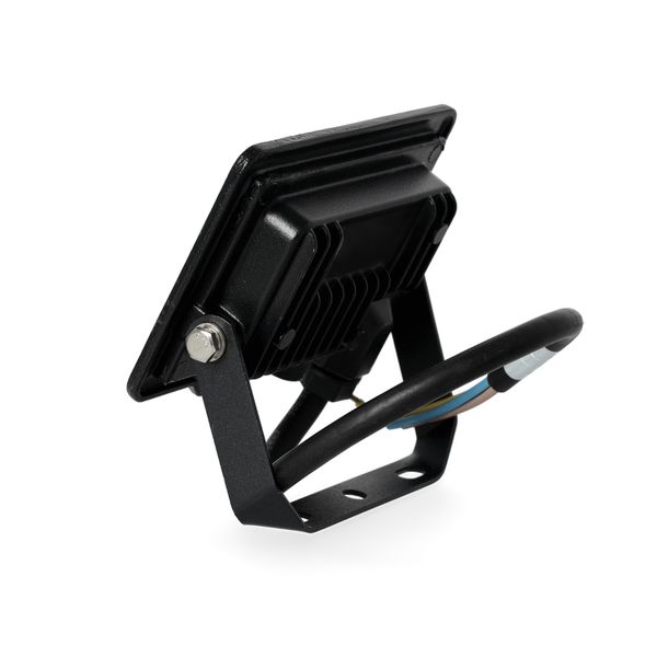 Praktyczny projektor oświetleniowy TOKIO 10W czarny barwa zimnobiała zdjęcie 4