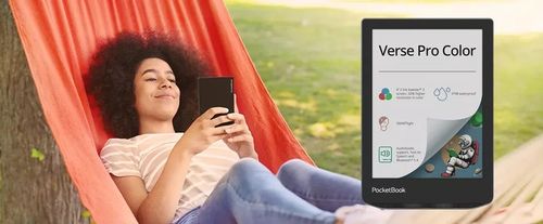 Czytnik Ebook Tablet PocketBook Verse Pro Color 16 GB 6 Cali Czarny na Arena.pl