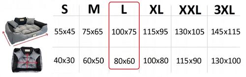 Legowisko Dla Psa Kojec Kingdog 100X75 Cm Personalizowane Wodoodporne na Arena.pl