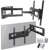 Długie ramię 64cm UCHWYT WIESZAK TELEWIZORA TV 32-64 cali Obrót 90 stopni