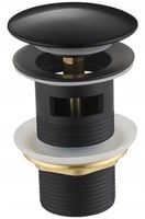 MEXEN KOREK UMYWALKOWY KLIK-KLAK CZARNY