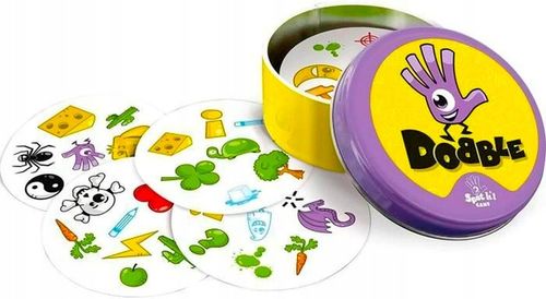 SZYBKA WYSYŁKA Gra DOBBLE Imprezowa 55 Rodzinna Double Duble Rebel Classic na Arena.pl