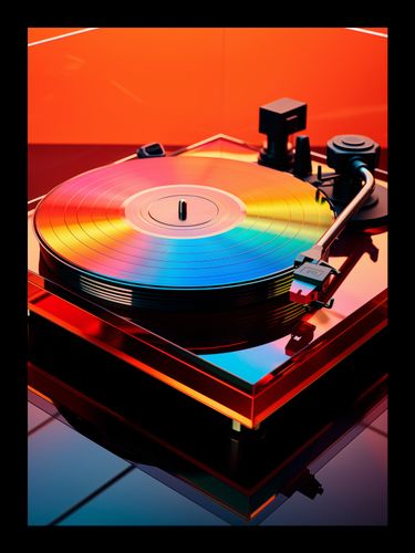 Plakat 13x18cm Wibracje Retro Winyli na Arena.pl