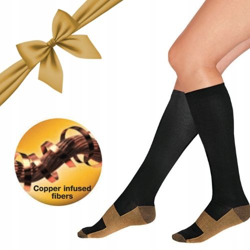 3X PODKOLANÓWKI PRZECIWŻYLAKOWE UCISKOWE NA ŻYLAKI SKARPETY SKARPETKI 39-44 na Arena.pl