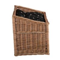 RUBY DOMEK WIKLINOWY DLA KOTA PIĘTROWE LEGOWISKO DLA ZWIERZĄT Z PODUSZKAMI 56X36 H32/42 CM