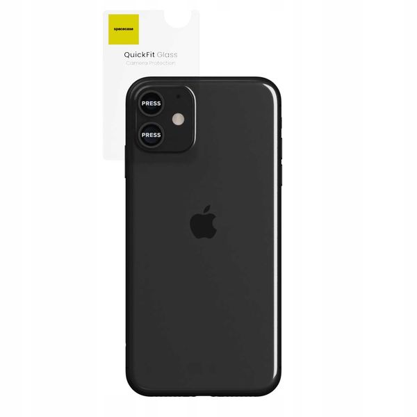 Spacecase Quickfit Camera Iphone 11/12/12 Mini Black zdjęcie 4