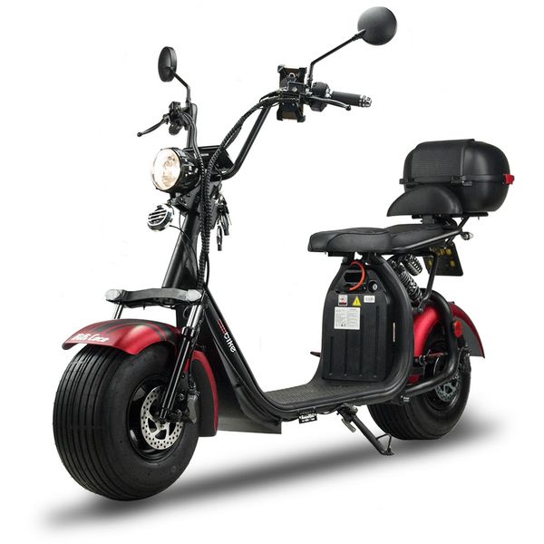 Skuter elektryczny BILI COCO STRONG - czerwony zdjęcie 1