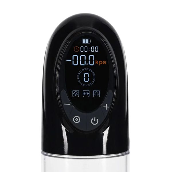 Cyberpulse - Automatic Waterproof Penis Pump - Black zdjęcie 7