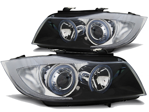 LAMPY REFLEKTORY DO  BMW E90 E91 OD 2005 DO 2008 Roku RINGI DEPO na Arena.pl