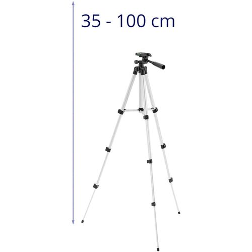 Statyw tripod do lasera krzyżowego aparatu 35-100 cm gwint 1/4'' na Arena.pl