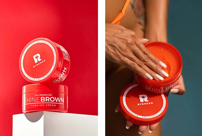 Byrokko Shine Brown Watermelon Super Szybki Krem Brązujący 200ml zdjęcie 5